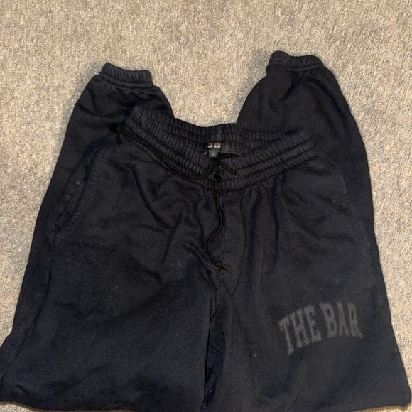 The Bar Black Jogger Pants - Picture 2 of 5
